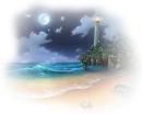 night beach tube