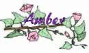 amber flower