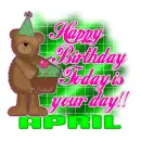 April,Happy Birthday