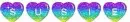 SUSIE RAINBOW HEARTS