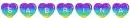 SABRINA RAINBOW HEARTS