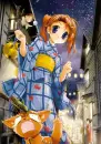 girl with funny cat