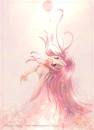 Pink long Hair