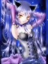 Cat Girl in Corset