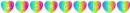 GEORGANNE RAINBOW HEARTS
