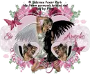 So Angelic Floral Tag - Faye
