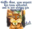chipmunk with your request has been uploaded...with name Rachel