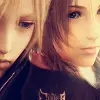 Cloud and Aerith