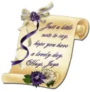 Hope you have a lovely day, hugs Jaya