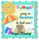 Going on vacation hugs, Kealey