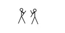karate stickman