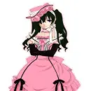 pink and black girl