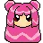 pink hair girl