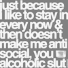 not anti-social