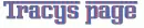 Tracys Page
