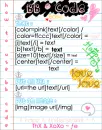 How to use BB Code