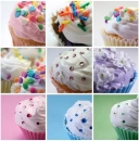 cupcakes collage