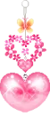 pink hearts