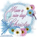 Christy Have a nice day