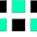 Black and Aqua pattern