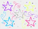 star and heart pattern