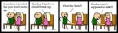 Benches don't talk!