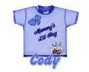 mommy little boy with name Cody