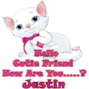 Hello, Cutie Jastin