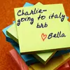 Bella goes to Italy