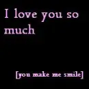 i love you so much