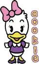 Cookie Baby Daisy Duck
