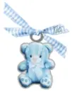Blue bear ornament