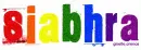 Siabhra rainbow glitters