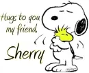 Snoopy Hugs - Sherry