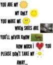 you are my sunshine