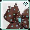 brown bow