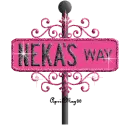 hot pink street sign neka's WAY