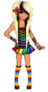 rainbow doll