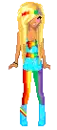 rainbow doll