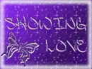 Showing Love