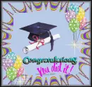 You Did it!