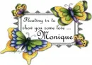 Floating by Butterflies - Monique