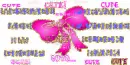 CUTE PINK BOW