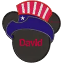 mickey with name David