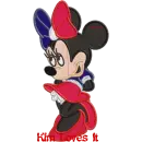 minnie with kim loves it