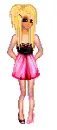 Scene Doll Blowing Kisses