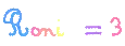roni =3