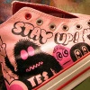 Stay up,converse art!
