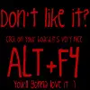 ALT+F4