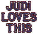 Judi loves this